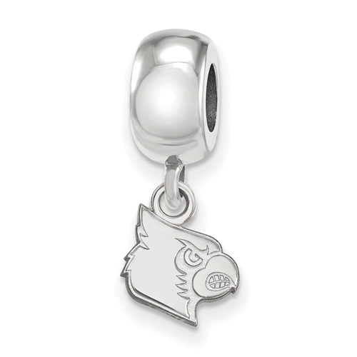 University of Louisville Cardinal Dangle Bead XS Sterling Silver