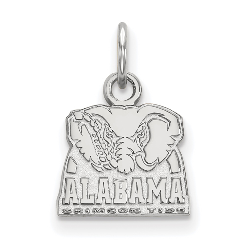 Sterling Silver 3/8in University of Alabama Big Al Pendant