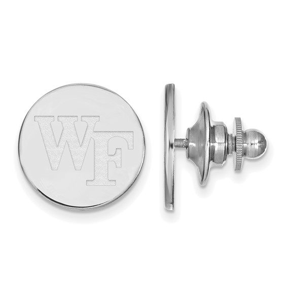 Wake Forest University WF Cuff Links Sterling Silver