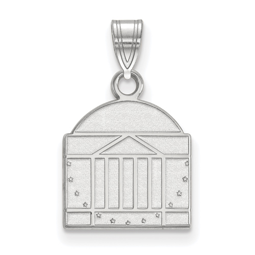 Sterling Silver 1/2in University of Virginia Rotunda Pendant