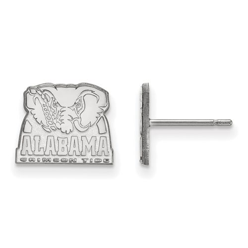 Sterling Silver University of Alabama Big Al Extra Small Post Earrings