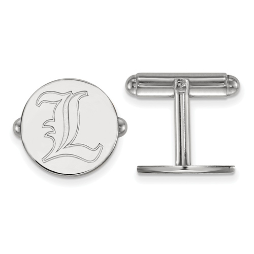 Sterling Silver University of Louisville L Cuff Links