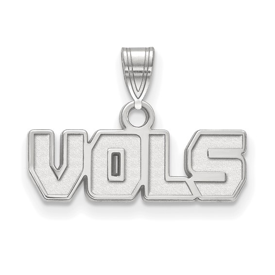 Sterling Silver University of Tennessee VOLS Pendant