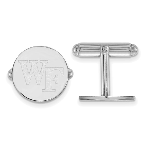 Wake Forest University WF Lapel Pin Sterling Silver 
