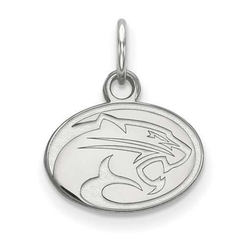 Sterling Silver 3/8in University of Houston Cougar Pendant