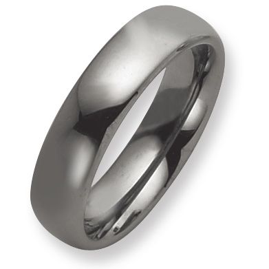 6mm Domed Tungsten Ring
