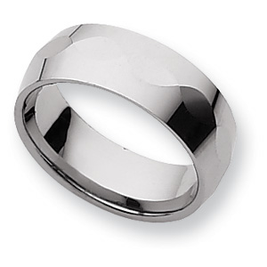 8mm Tungsten Ring with Long Facets