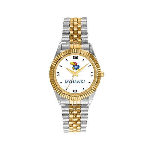 University of Kansas Pro Two-tone Men's Watch