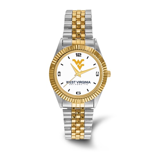 West Virginia University Pro Two-tone Men's Watch