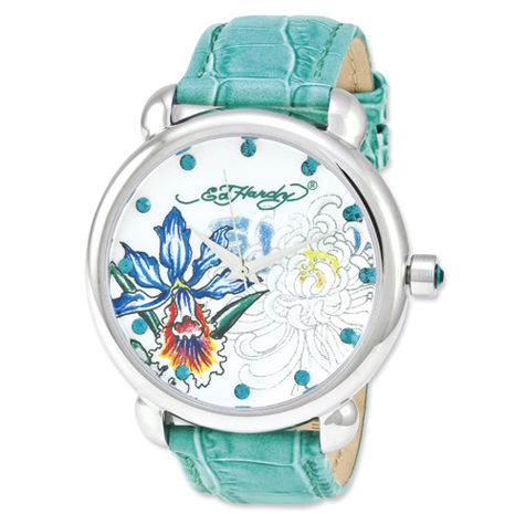 Ed Hardy Garden Green Watch