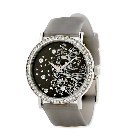 Ed Hardy Lovebirds Watch - Black Dial