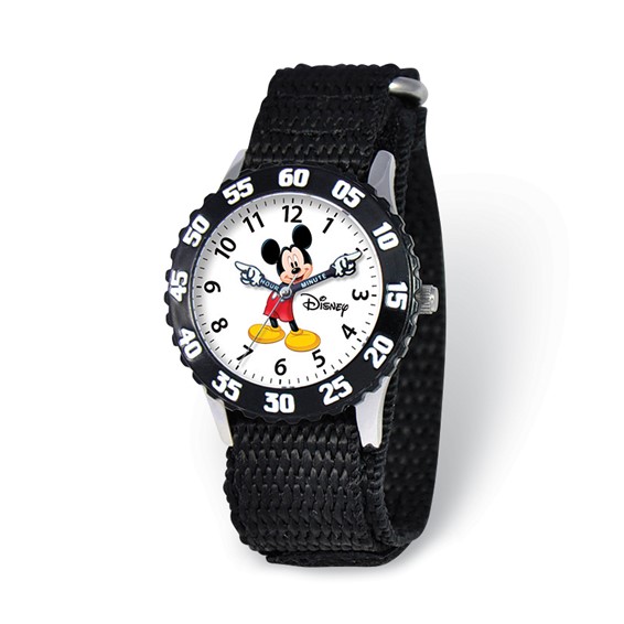 Disney Kids Mickey Mouse Time Teacher Watch White Dial