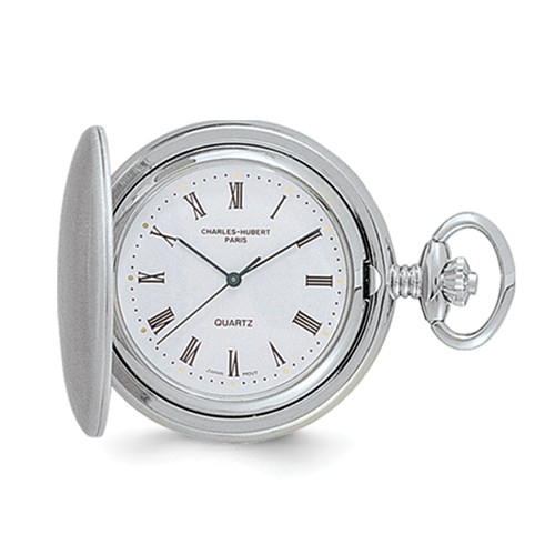 Charles Hubert Pocket Watch with Roman Numerals #3559