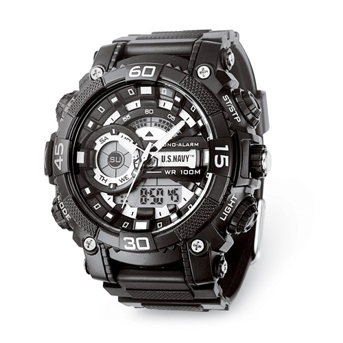 Wrist Armor US Navy C40 Digital Chronograph Watch with Black Dial