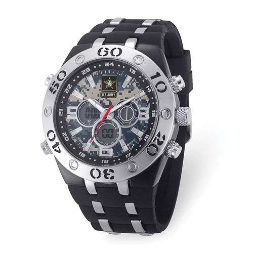 Wrist Armor US Army Camo Digital Chronograph Watch