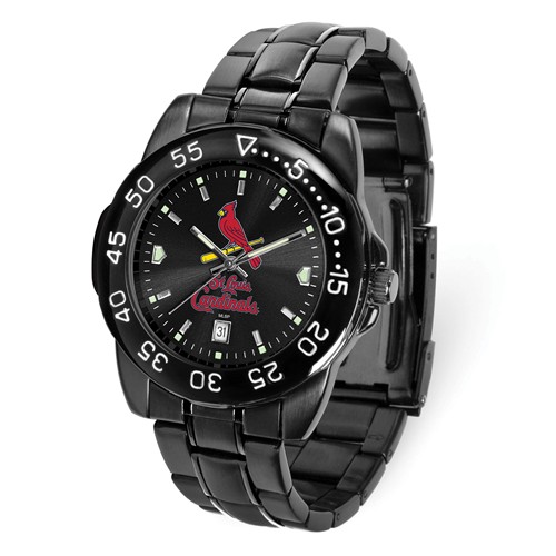 Game Time St Louis Cardinals Black Fantom Watch XWM3417 | Joy Jewelers
