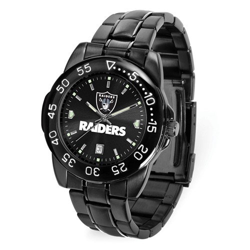 Game Time Oakland Raiders Black Fantom Watch