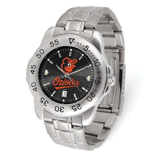 Game Time Baltimore Orioles Sport Steel Watch