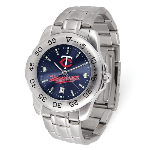 Game Time Minnesota Twins Sport Steel Watch