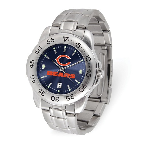 Game Time Chicago Bears Sport Steel Watch