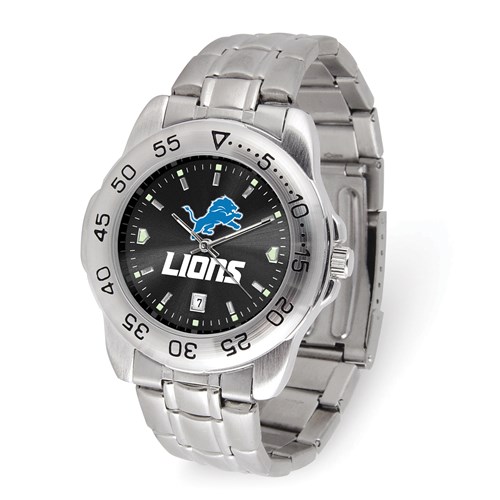 Game Time Detroit Lions Sport Steel Watch