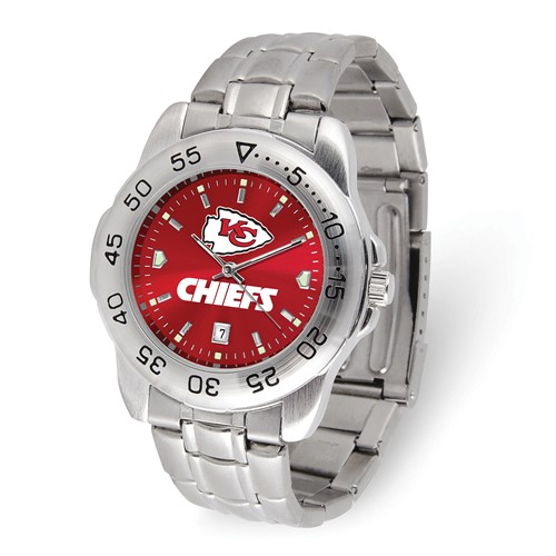 Game Time Kansas City Chiefs Sport Steel Watch