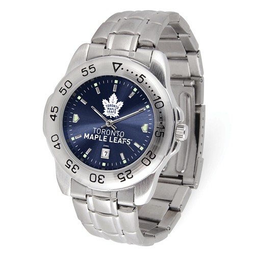Game Time Toronto Maple Leafs Sport Steel Watch