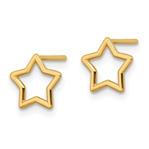 Accessorize London Women's Gold Cut Out Star Coin Hoops Earring :  Amazon.in: Fashion
