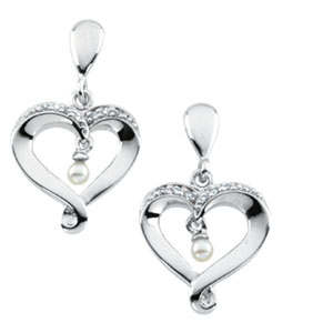 Heart and Soul&trade; Earrings 25.25x14.75mm