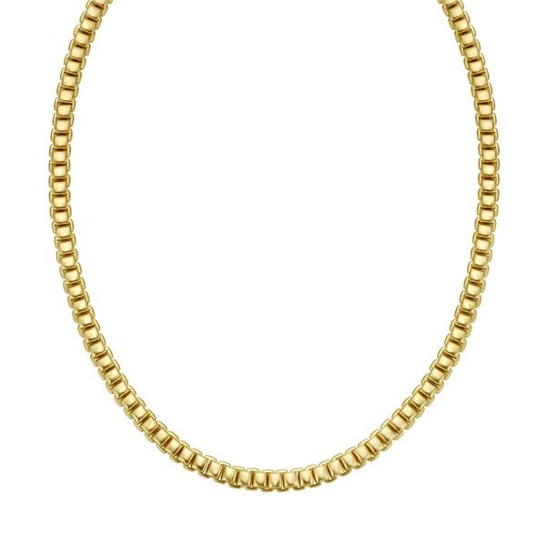 Phillip Gavriel 14k Yellow Gold Venetian Link Necklace 18in