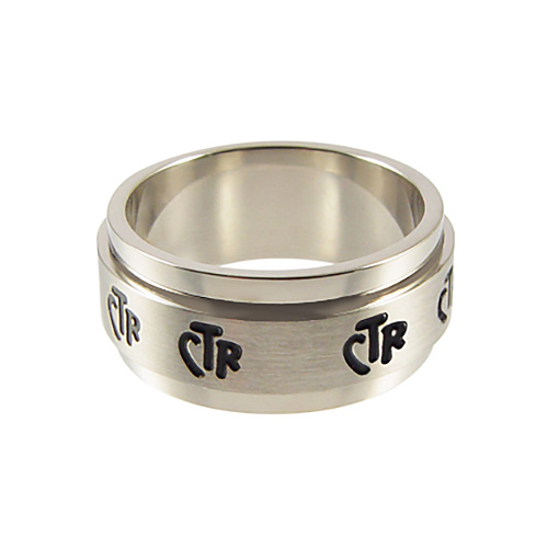 Spinner Wide CTR Ring 9mm - Stainless Steel