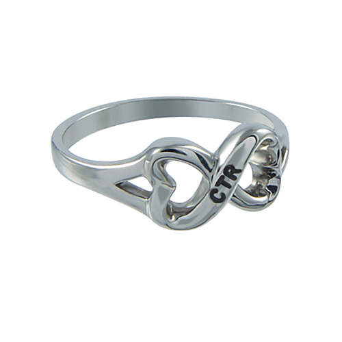 Heart to Heart CTR Ring - Stainless Steel