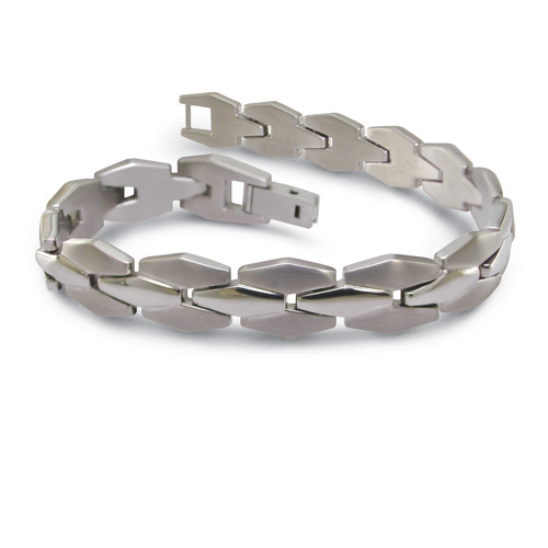 Ladies' Titanium 10mm Link Bracelet 7in - Clearance B029A