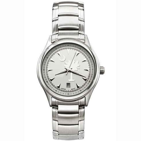 South Carolina Palmetto Men's Classic Watch with Bracelet