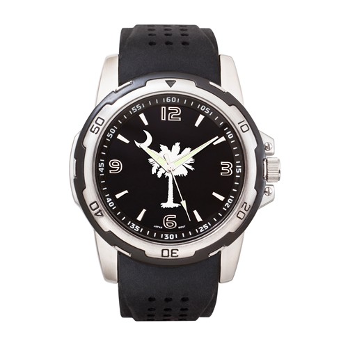 South Carolina Palmetto Stealth Men's Sports Watch