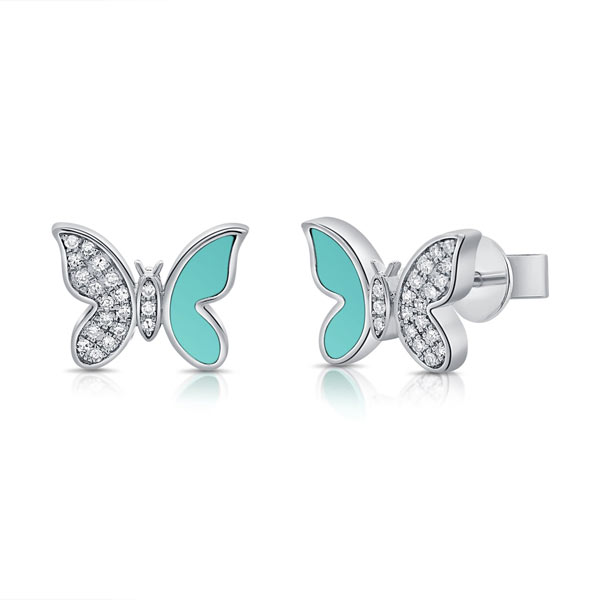 White Gold, Turquoise, Onyx And Diamond Drop Earrings Available For  Immediate Sale At Sotheby's