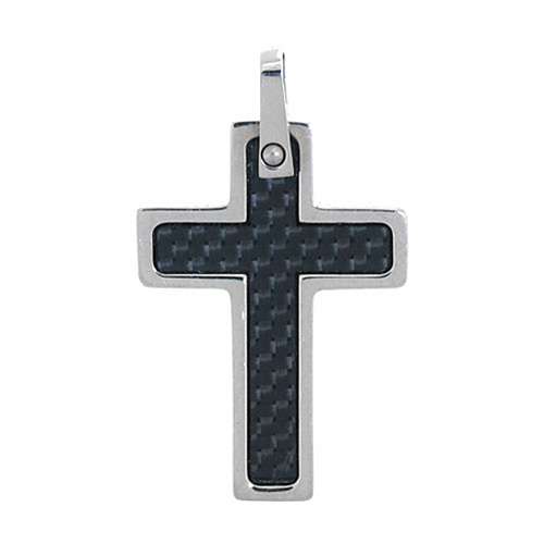 1 1/2in Carbon Fiber Stainless Steel Cross