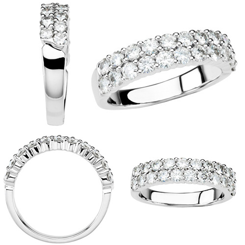 1 1/3 CT Moissanite Ring - Clearance