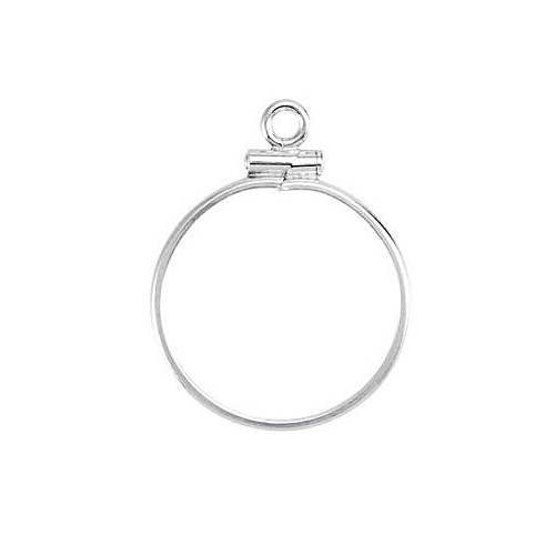 Sterling Silver Penny Coin Bezel Pendant