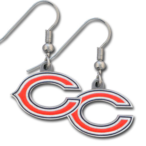 Chicago Bears NFL Dangling Earrings