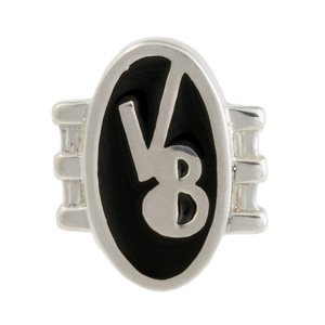 Ford Retro V8 Sterling Silver Tac
