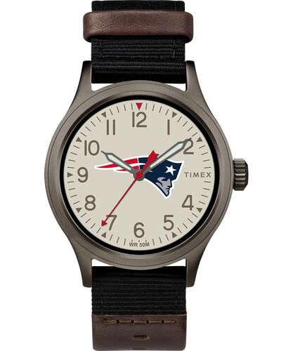 Timex New England Patriots Clutch Watch