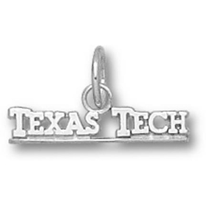 Sterling Silver Texas Tech Pendant