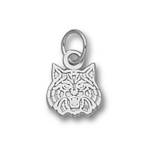  Sterling Silver 5/16in University of Arizona Wildcats Charm