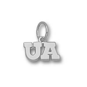 Sterling Silver 3/16in University of Arizona UA Charm