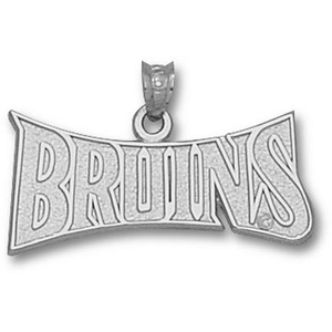UCLA Bruins 1 1/8in Sterling Silver Logo Pendant