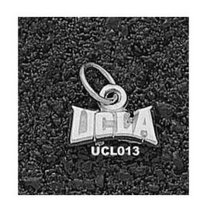 UCLA Bruins 1/4in Sterling Silver Logo Pendant