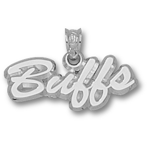 Sterling Silver University of Colorado Buffs Pendant