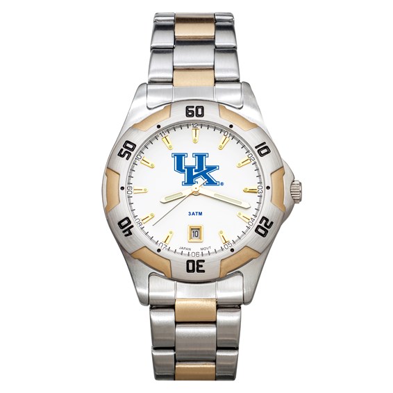 University of Kentucky Men's All-Pro Two Tone Watch