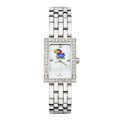 University of Kansas Allure Watch Stainless Steel Bracelet